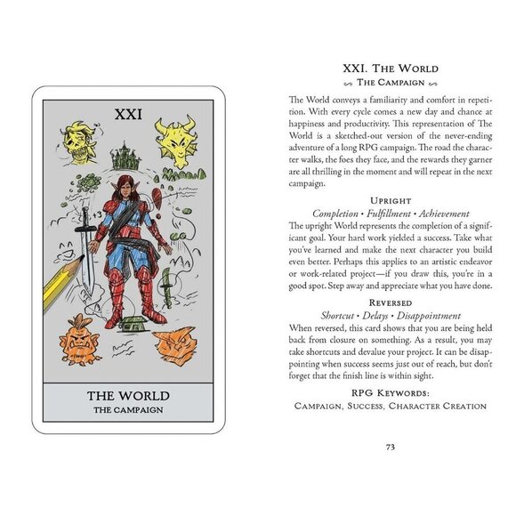 The Ultimate RPG Tarot Deck of Cards - Picture 10 of 16
